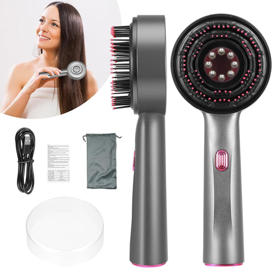 Marina I Scalp Massaging Brush – 3-in-1 Electric | Waterproof | Red Light Therapy