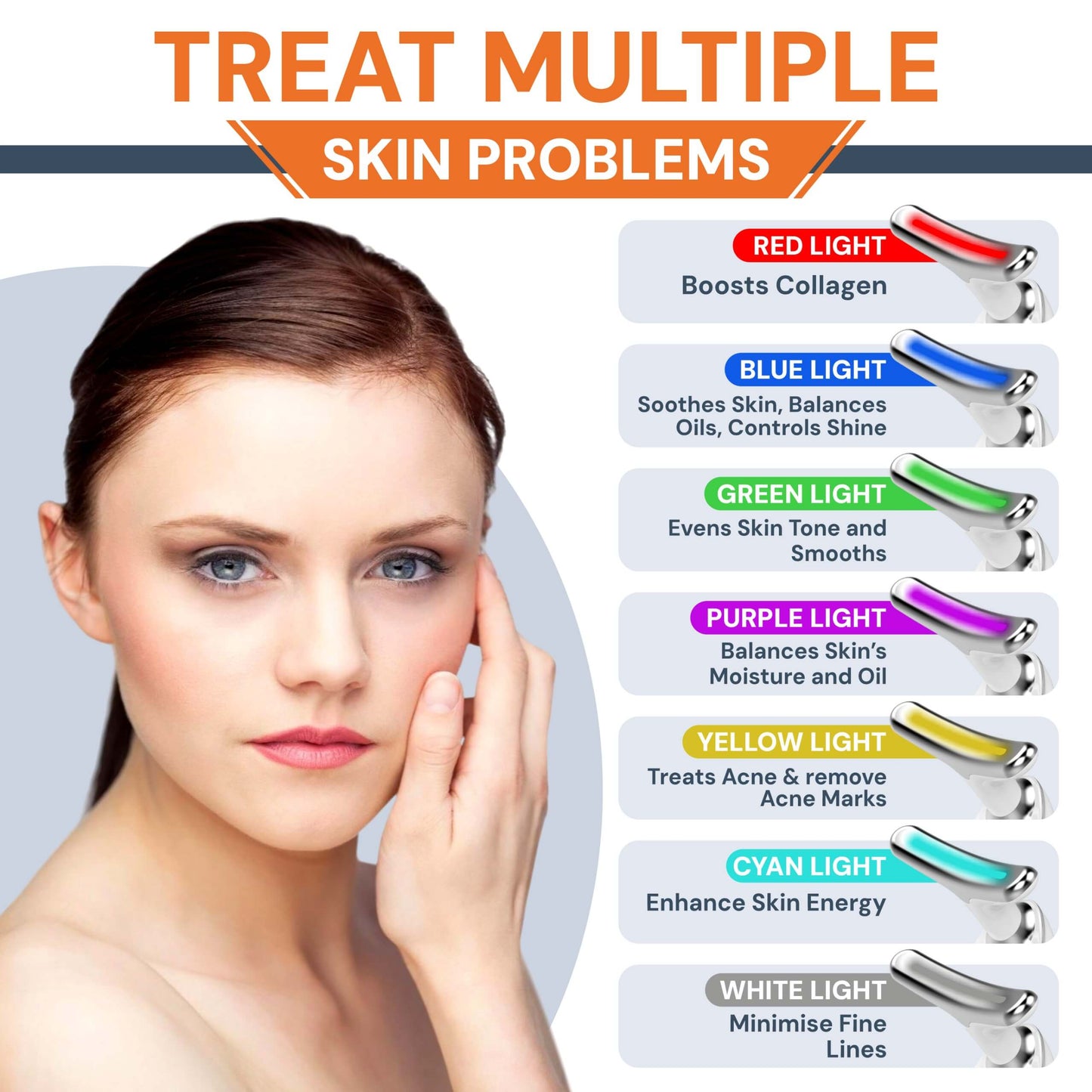 Mira I Face Massager | Anti-Aging | Skin Tightening | Wrinkle Reducer
