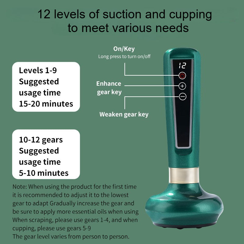 ScrubiTech Pro – 12-Speed Electric Cupping & Scrubbing Tool