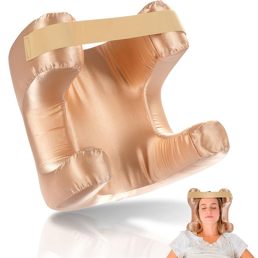 DreamContour Luxe – Ergonomic Beauty Pillow with Sleep Mask