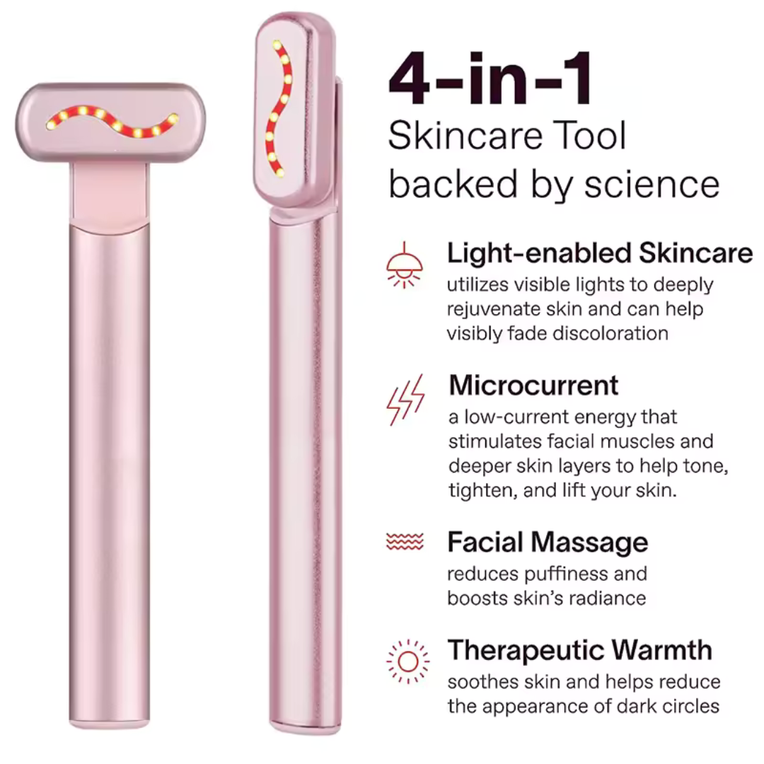 Melina I Red Light Facial Lifting Device – Slimming & Anti-Ageing Skin Tightening Tool