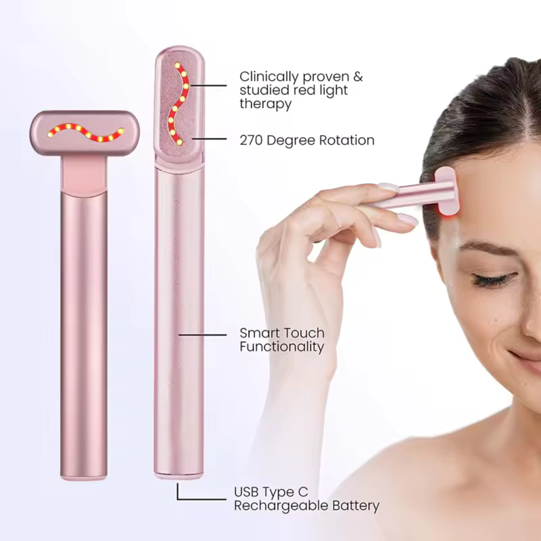 Melina I Red Light Facial Lifting Device – Slimming & Anti-Ageing Skin Tightening Tool
