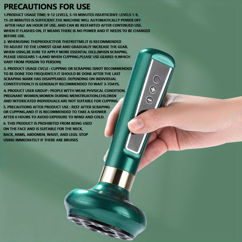 ScrubiTech Pro – 12-Speed Electric Cupping & Scrubbing Tool