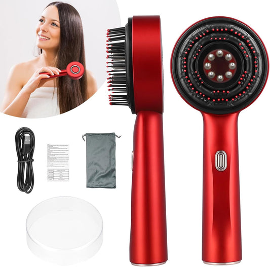 Marina I Scalp Massaging Brush – 3-in-1 Electric | Waterproof | Red Light Therapy
