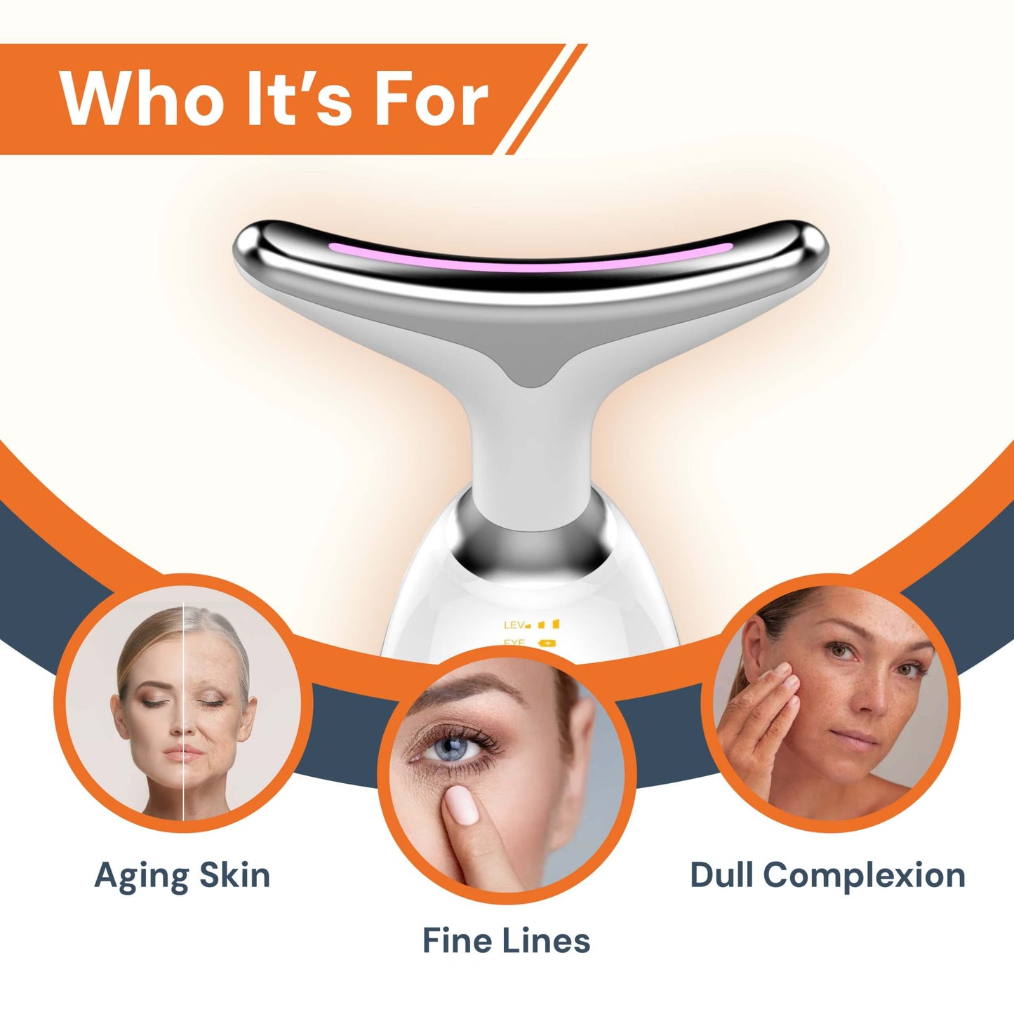 Mira I Face Massager | Anti-Aging | Skin Tightening | Wrinkle Reducer